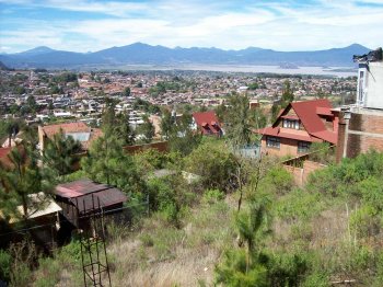 Villas del Sol subdivision sections, Patzcuaro, Michoacan
