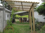Completed Grape Arbor