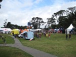 Booths at Big Gay Out in Auckland