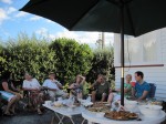 Thames, New Zealand Baptist Church summer bbq